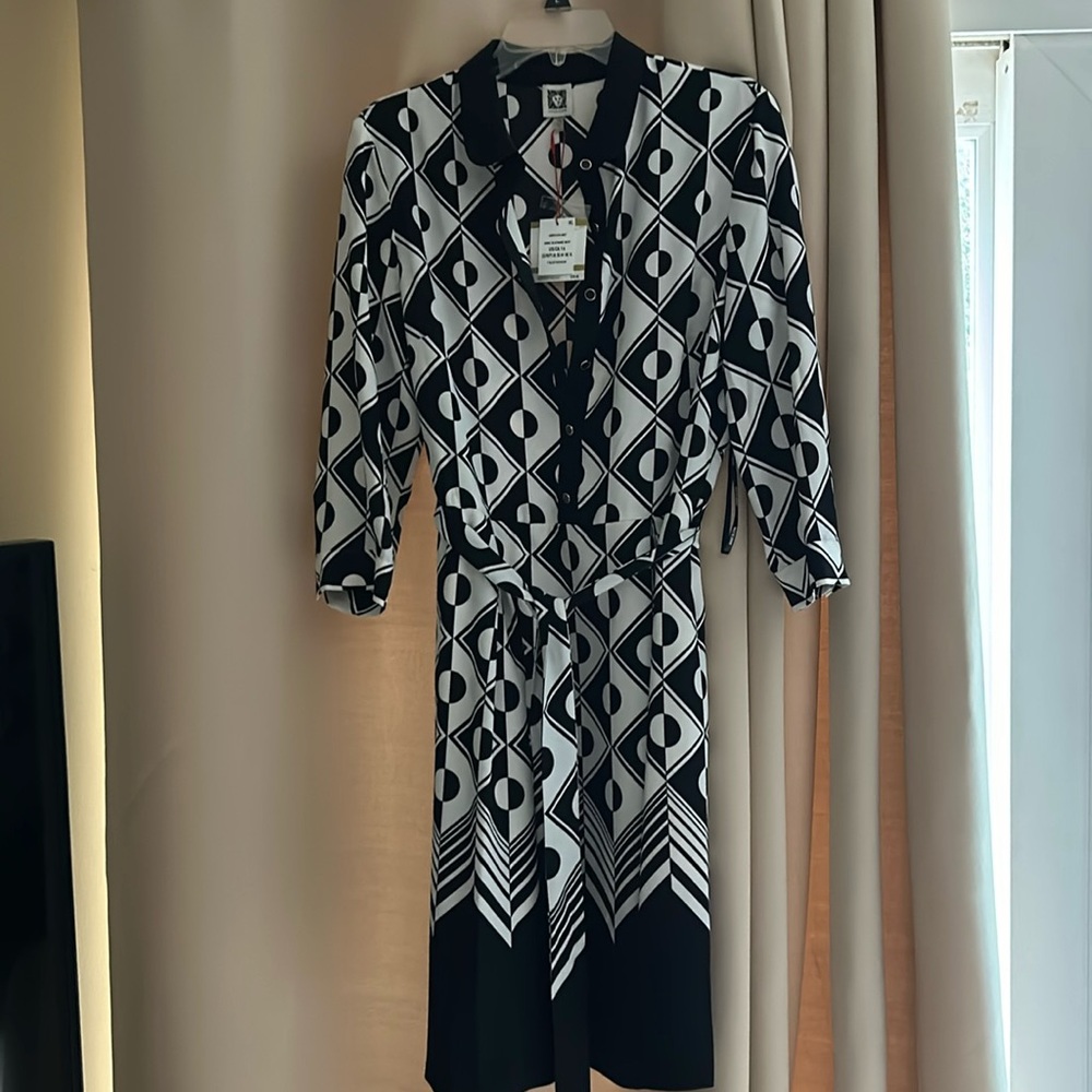 Anne Klein “shirt dress”